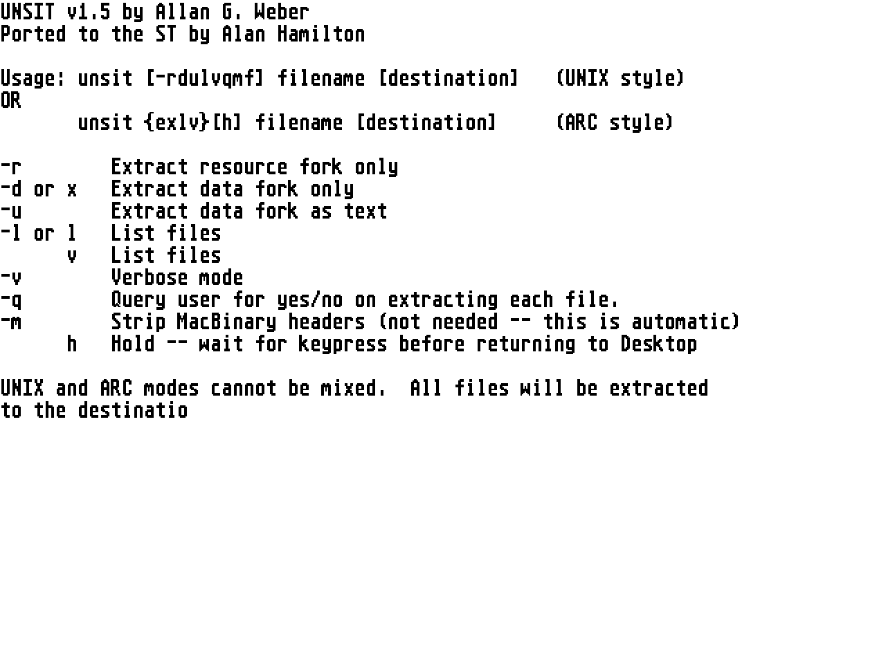 UnSIT — screenshot 1